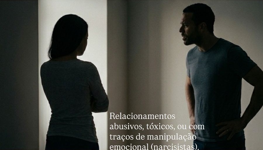 Relacionamentos abusivos, tóxicos e narcisistas