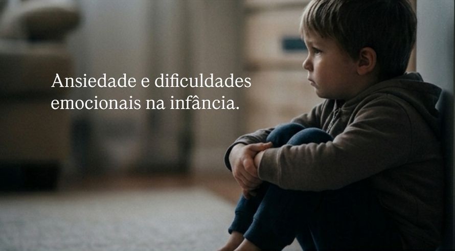 Ansiedade e dificuldades emocionais na infância
